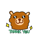 My Cute Alpaca（個別スタンプ：22）
