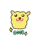My Cute Alpaca（個別スタンプ：35）