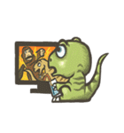 dinosaurs' daily life（個別スタンプ：3）