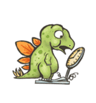 dinosaurs' daily life（個別スタンプ：37）