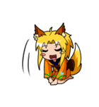 キツネのリンちゃん。（個別スタンプ：7）