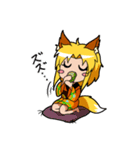 キツネのリンちゃん。（個別スタンプ：8）