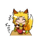 キツネのリンちゃん。（個別スタンプ：14）