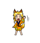 キツネのリンちゃん。（個別スタンプ：34）