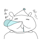 返事かえすグマー（個別スタンプ：4）