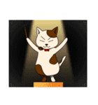 チェロ猫アントン（個別スタンプ：3）