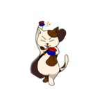 チェロ猫アントン（個別スタンプ：11）