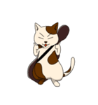 チェロ猫アントン（個別スタンプ：15）