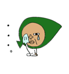 葉っぱのオヤジ。※妖精（個別スタンプ：13）