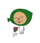 葉っぱのオヤジ。※妖精（個別スタンプ：19）