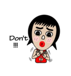 JJ Funny girl（個別スタンプ：6）