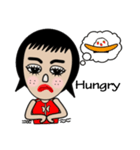 JJ Funny girl（個別スタンプ：22）