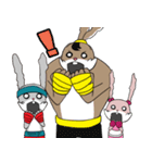 Bunny Boxing Gang（個別スタンプ：34）