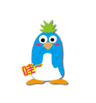 Pineapple Penguins（個別スタンプ：4）