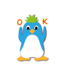 Pineapple Penguins（個別スタンプ：6）