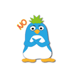 Pineapple Penguins（個別スタンプ：7）