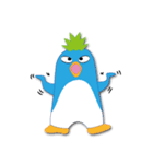 Pineapple Penguins（個別スタンプ：9）