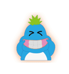 Pineapple Penguins（個別スタンプ：14）