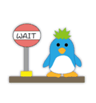 Pineapple Penguins（個別スタンプ：34）