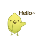 Lemon-Chick(Chicken)（個別スタンプ：1）