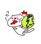 白ねこちゃんとうさ吉（個別スタンプ：7）