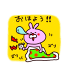 白ねこちゃんとうさ吉（個別スタンプ：10）
