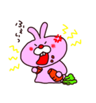 白ねこちゃんとうさ吉（個別スタンプ：21）
