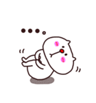 白ねこちゃんとうさ吉（個別スタンプ：37）