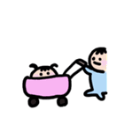 おにいとぷにぷにちゃん（個別スタンプ：33）