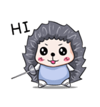 Foil(little hedgehog)（個別スタンプ：1）