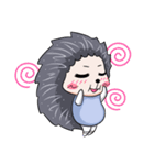 Foil(little hedgehog)（個別スタンプ：24）