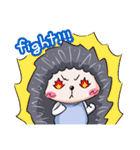 Foil(little hedgehog)（個別スタンプ：37）