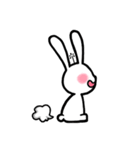 Hua rabbit ＆ Mi sheep (part 2)（個別スタンプ：22）