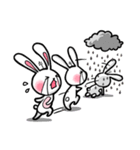 Hua rabbit ＆ Mi sheep（個別スタンプ：30）