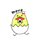 ぴーちゃんとぴーすけ（個別スタンプ：3）