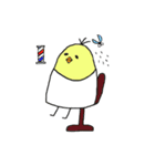 ぴーちゃんとぴーすけ（個別スタンプ：14）