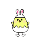 ぴーちゃんとぴーすけ（個別スタンプ：34）