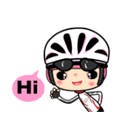 Happy Weekend Bike（個別スタンプ：3）