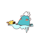 陰気なジョニー Blue Johnny（個別スタンプ：17）