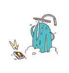 陰気なジョニー Blue Johnny（個別スタンプ：28）
