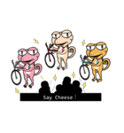 Fixed Kunbaz Gecko walking（個別スタンプ：7）