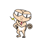 Fixed Kunbaz Gecko walking（個別スタンプ：17）