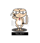 Fixed Kunbaz Gecko walking（個別スタンプ：28）