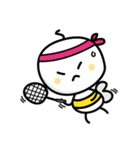 Lovely Bee（個別スタンプ：7）