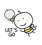 Lovely Bee（個別スタンプ：33）