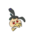 無言のはなグー（個別スタンプ：14）