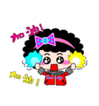 Curly girl show time（個別スタンプ：1）