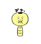 ヘンテコこけし達（個別スタンプ：3）