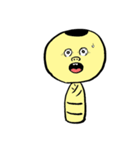 ヘンテコこけし達（個別スタンプ：16）