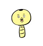 ヘンテコこけし達（個別スタンプ：28）